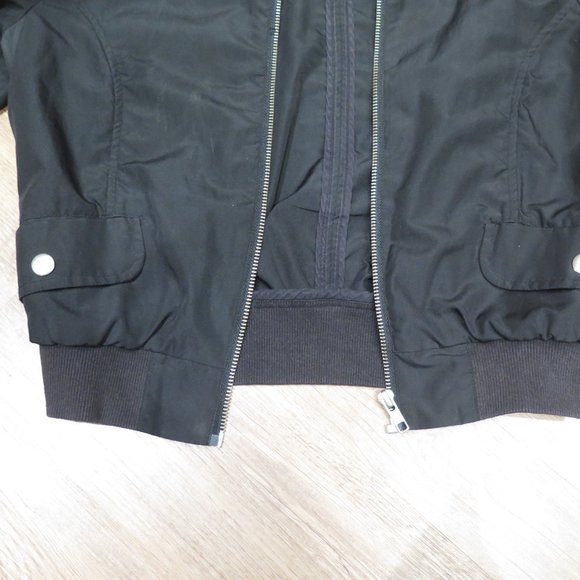 Black H&M Bomber Jacket - Picture 3 of 13